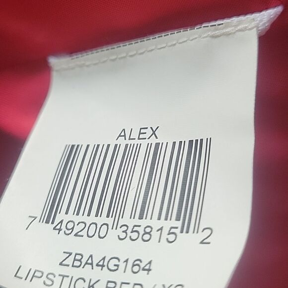 NEW BCBG Max Azria Alex Red Blazer XS Jacket Fitted Sexy Tapered Crop Feminine - Picture 11 of 13